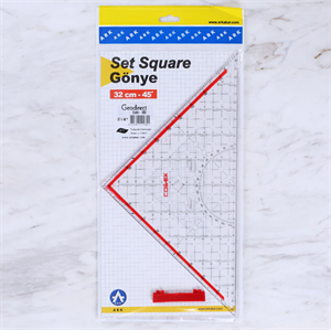 Ark Geodirect Set Square Geoder Gönye Dereceli 32 cm x 45