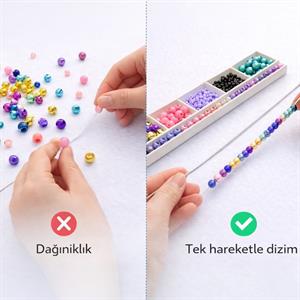 Arkadaş Bileklik Yapım Tezgahı - Aktarmalı ve İğneli Set