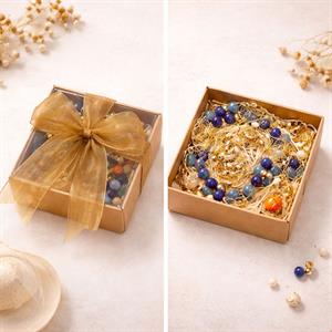 Asetat Naturel Kraft Kutu