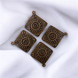 Retro Mineli Sembolik Sallantı Göz