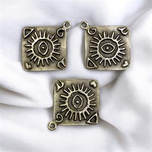 Retro Mineli Sembolik Sallantı Göz