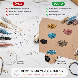 BeadBase - 35x35 Boncuk Çalışma Matı