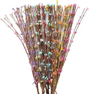 Beyaz ve Renkli 80 CM Tohum - Dekoratif Dallar