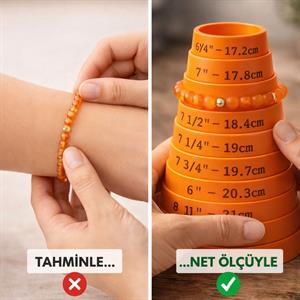 Bileklik Ölçü Konisi – İNÇ ve CM Ölçülü