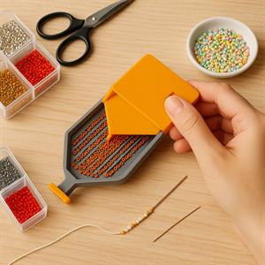 Boncuk Dizme ve Ayıklama Hunisi – Hızlı, Temiz ve Düzenli Çalışma İçin Tasarlandı