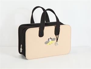 Bumblebee Doktor Çantası Büyük - Embroidered Felt