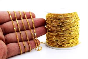 Burgulu Zincir Model 2 MM / 1 METRE