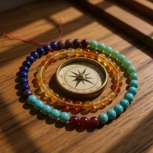 Çakra, Yedi Çeşit Dizi Doğal taş