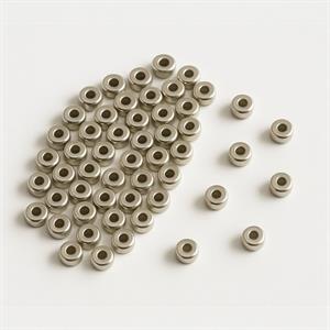 Çelik 4 MM Gümüş Minimal Rondela 1GR. Paket