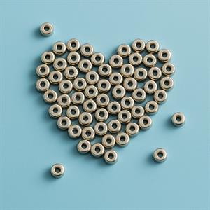 Çelik 4 MM Gümüş Minimal Rondela 1GR. Paket