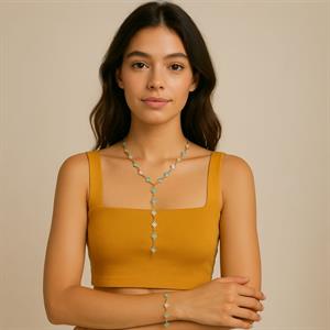 Çelik (316L) Y Kolye ve Takı Zincirleri - Aurora Chain