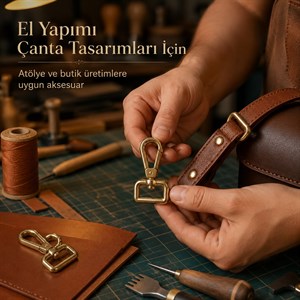 Çelik Geniş Ağız 3 CM Kalın Paris Kancalar
