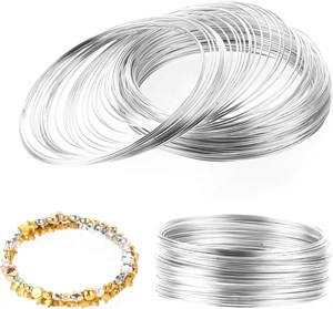 Çelik Helezon Bileklik, Halhal Telleri - 10GR. Paket