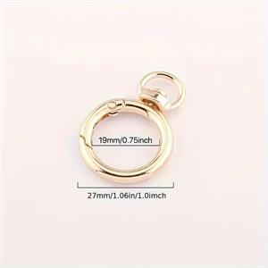 Çelik, Yaylı Kilit Halkalar 2 CM