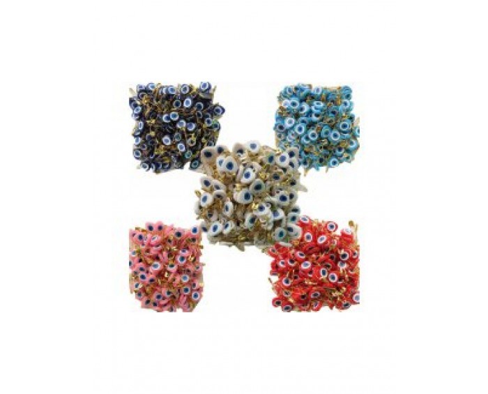 Çengelli İğne Nazar Boncuk Model / 75li Paket