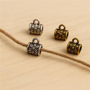 Çiçek Desenli Vintage Sallantı Model - 3 Adet