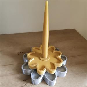 Çiçek Desenli Yumak Döndürücü