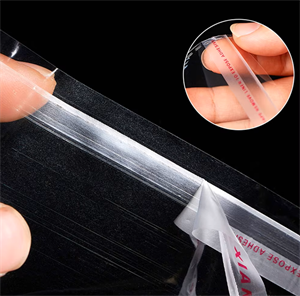 Çift Tarafı Yapışkanlı Şeffaf Poşetler - 5 Adet