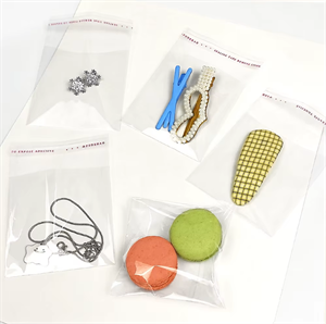 Çift Tarafı Yapışkanlı Şeffaf Poşetler - 5 Adet