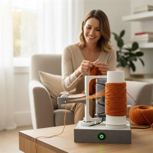 Çile Tutucu - PRO. Otomatik İplik Sarıcı, Automatic Motorized Yarn Winder