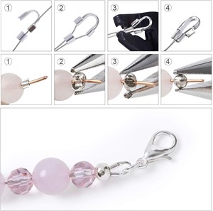Crimp Bead Cover (Çelik) - Sıkıştırma Boncuk Kapağı