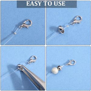 Crimp Bead Cover (Çelik) - Sıkıştırma Boncuk Kapağı
