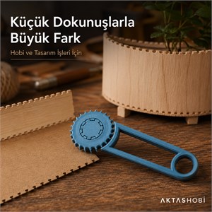 Dekoratif Kenar Kesme Aparatı