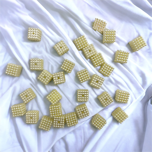 Desenli Krem İnci Model 10 Gram Paket - 21