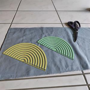 Dikiş - Daire Çizim Şablonu 2li Set