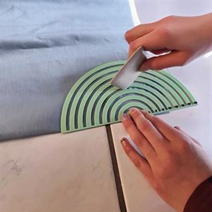 Dikiş - Daire Çizim Şablonu 2li Set