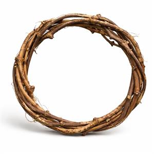 Doğal Üzüm Dalı Halka – El Yapımı Dekor Tabanı