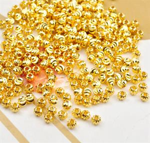 Dorika Boncuk 2 MM Altın Sarısı