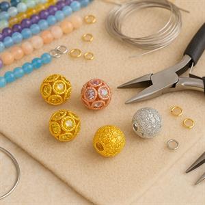 Dorika Çelik, 10 MM Takı Arası Swarovski Lunare
