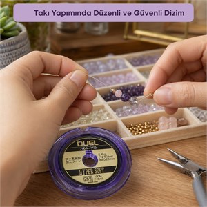 DUEL Hyper Soft Şeffaf Misina – 0,26 mm Çok Kuvvetli