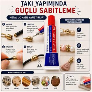 Faber-Castell Çok Amaçlı Yapıştırıcı – 7 Gram