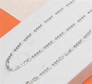 Gümüş Figaro Zincir