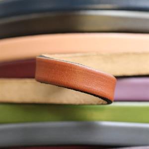 Hakiki Gerçek Deri Yassı Bileklik Kordonları