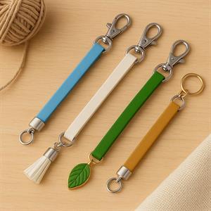 Hakiki Gerçek Deri Yassı Bileklik Kordonları