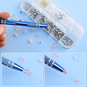 Hassas Çelik 4 Pençeli Cımbız Silver - 12 CM