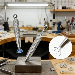 Hassas Çelik 4 Pençeli Cımbız Silver - 6 CM