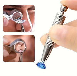 Hassas Çelik 4 Pençeli Cımbız Silver - 6 CM