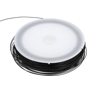 Ekstra Kaliteli Takı Teli Siyah 0.38 MM / 25 MT Bobin