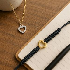 İnce Kalp Sallantı Pullar 5GR. Paket