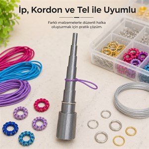 Kademeli Halka Şekillendirme Aparatı - Wire Looping Mandrel 