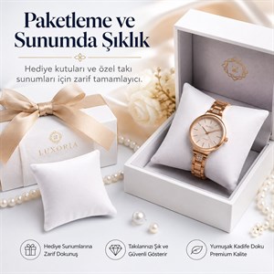 Kadife, Beyaz Takı Yastığı 8 x 8 
