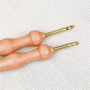 Kalın Uçlu Ahşap Panç İğnesi - Punch Needle