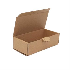 Kapaklı 9x6x16 Kraft Kutu