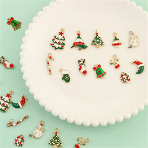 Karışık Paket Yılbaşı Sallantı Uçlar 50 Adet