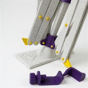 Katlanabilir 70 CM Çile Tutucu – El Örgüsü, Makrome ve Dokuma İpleri İçin Profesyonel Yardımcı