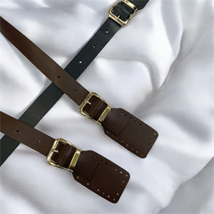 Kemerli Gerçek Deri Askılık